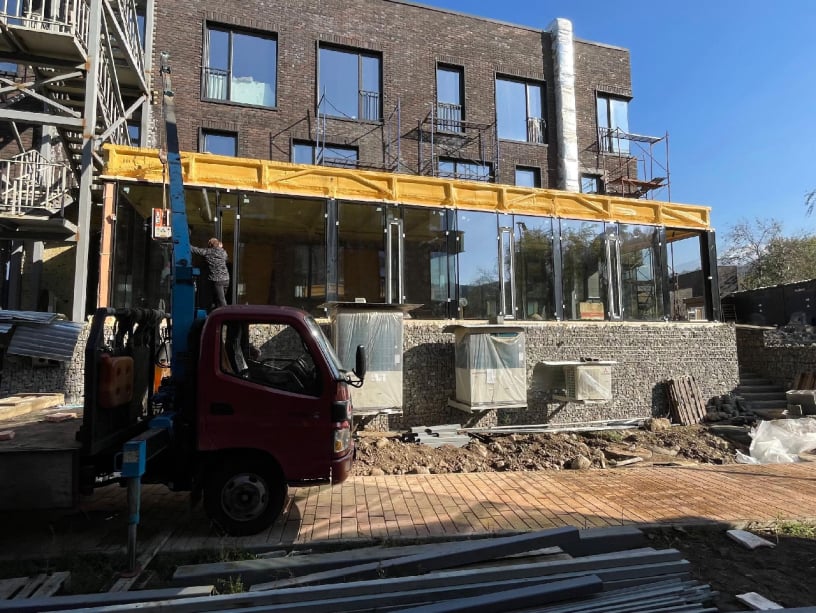 Остекление террасы