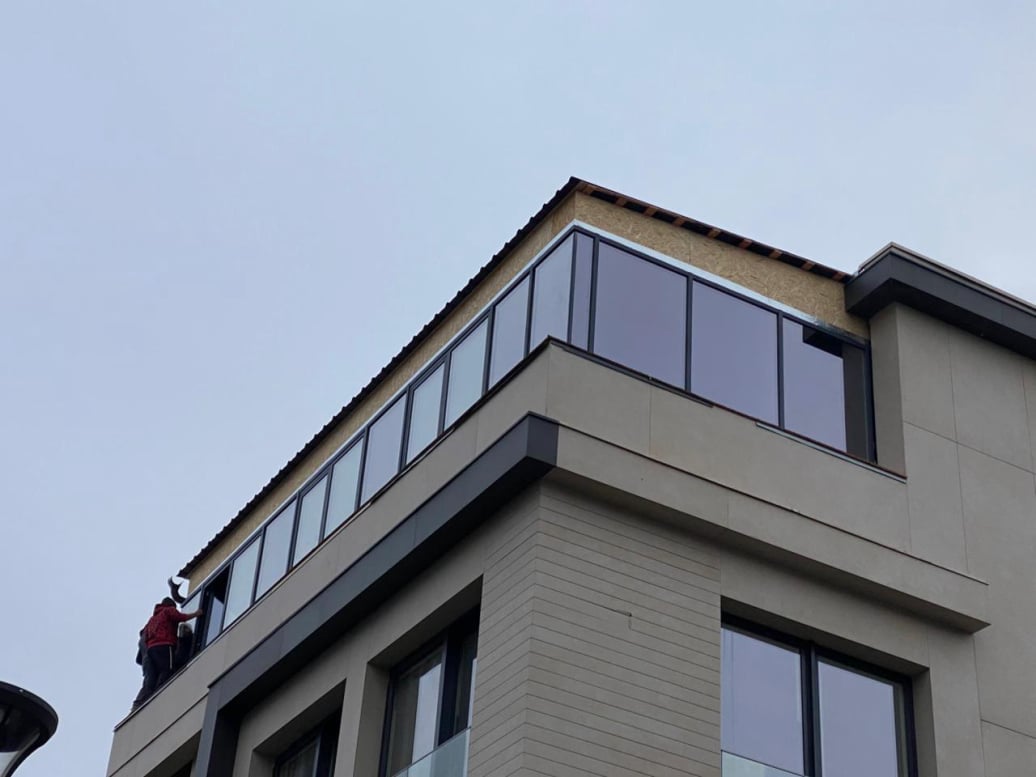 Остекление террасы в квартире