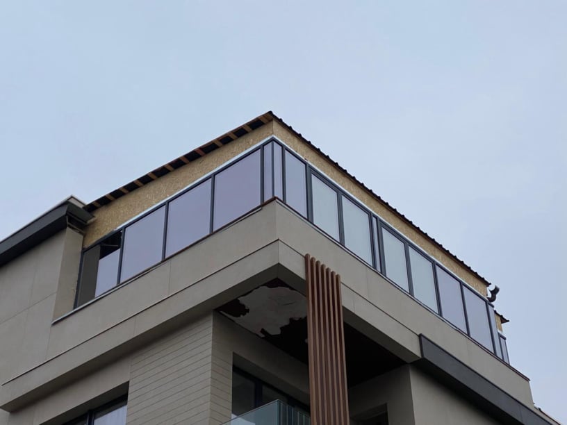 Остекление террасы в квартире