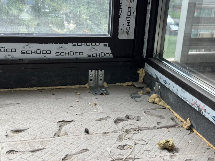 Алюминиевые окна в квартиру