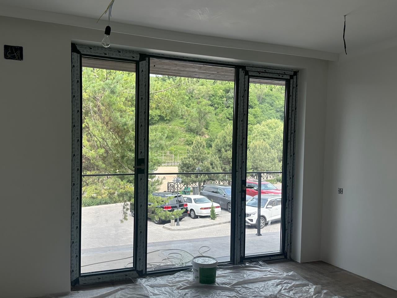 Алюминиевые окна в гостиничном комплексе