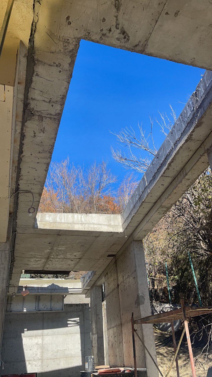 Частная вилла. Зенитные фонари