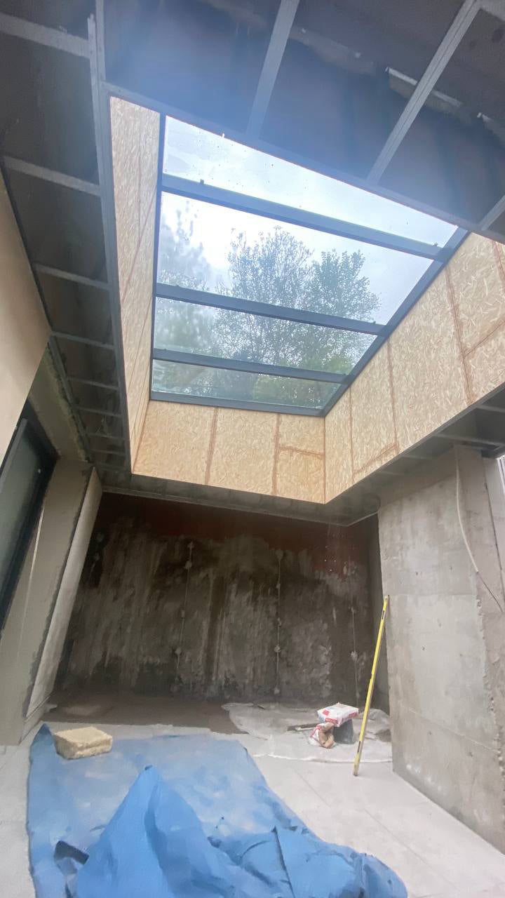 Частная вилла. Зенитные фонари