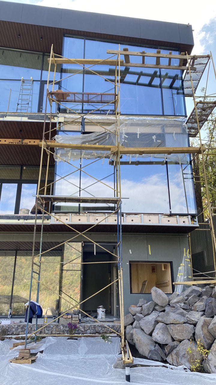 Фасадное остекление