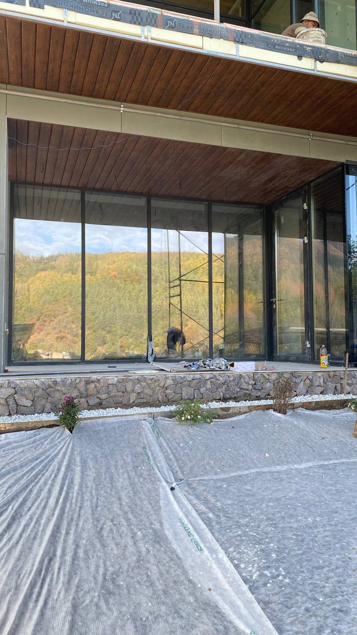 Фасадное остекление