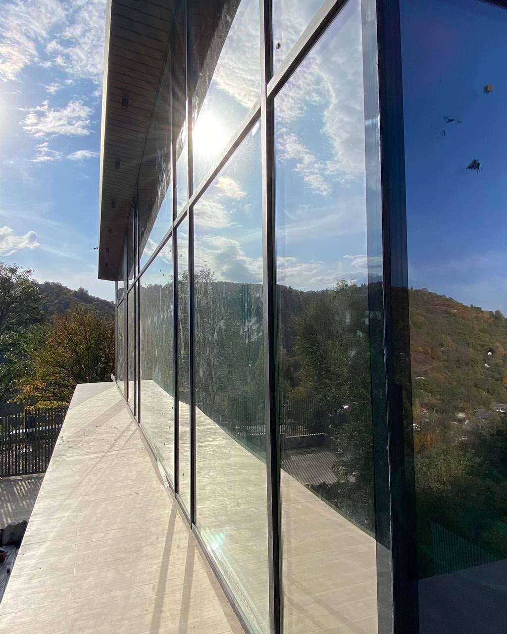 Фасадное остекление