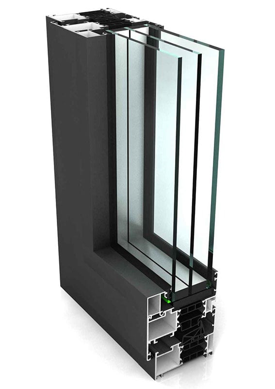 Оконно-дверная система Aluform WD74